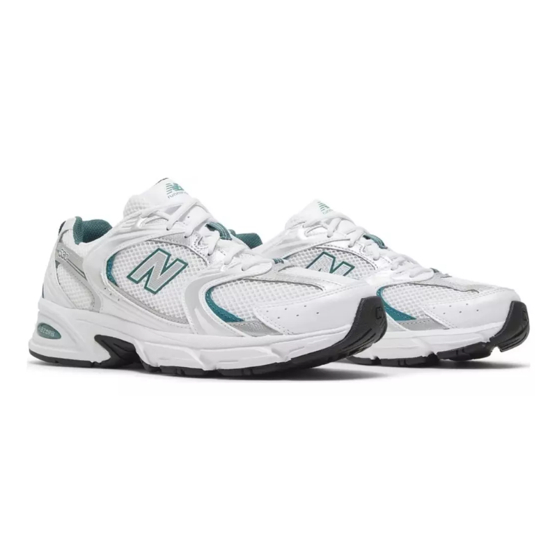 New Balance 530 – White Silver Green