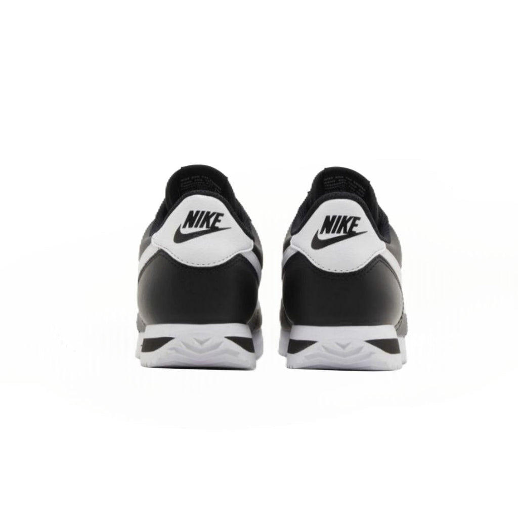 Nike cortez leather black white